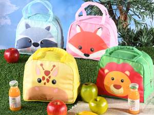 Lunch bag borsa pranzo merenda bimbi ingrosso