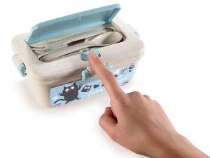 wholesale black cat kid lunch box