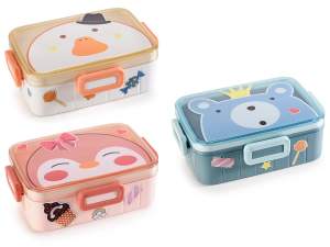 ingrosso lunch box posate adesivi