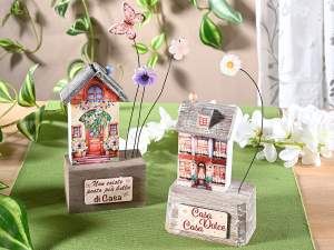 décoration de maison en bois de printemps en gros