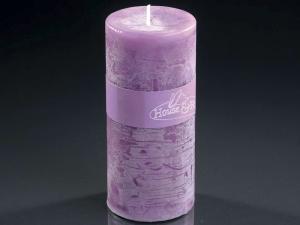 Mauve cylindrical candle wholesaler