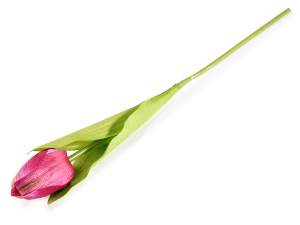 Grossista tulipani artificiali stoffa