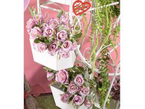 Ingrosso bouquet rose artificiali