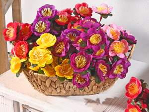 ingrosso mazzo colorato anemone artificiale