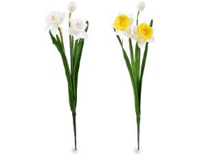 Ingrosso fiori di narciso artificiali