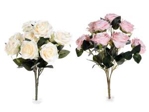 Grossista mazzo rose artificiali