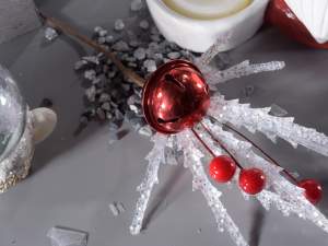 Grossisti mazzolini brinati decori natale