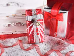 Grossisti mazzolini brinati decori natale