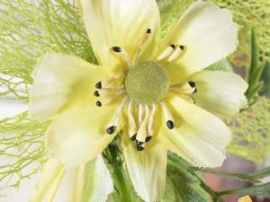 Ingrosso mazzolino fiore, ovetto, fiocco farfalla