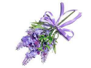 Ingrosso mazzolini lavanda nastrino