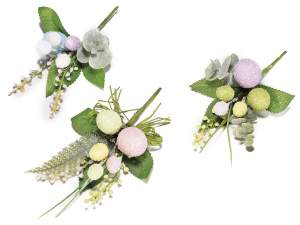 Grossista mazzolino fiori uova pasqua