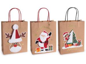wholesale 3D christmas bags