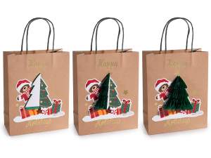 wholesale 3D christmas bags