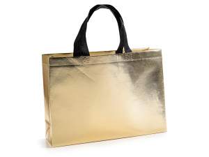Gold non-woven bags wholesaler