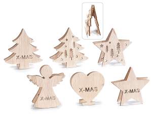 Grossista memo clip decori natale