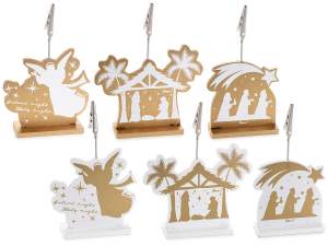 wholesale Christmas crib memo clip