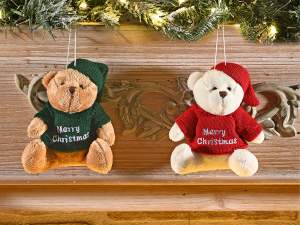 wholesale Christmas teddy bear decoration