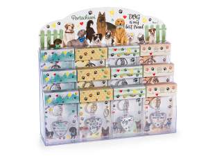 wholesale heart keychains for dogs