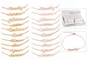 Words bracelet wholesaler