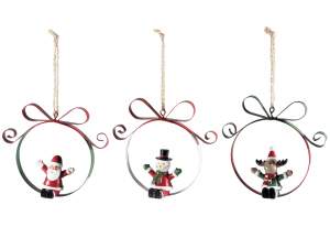Wholesaler decoration metal character resin