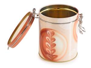 wholesale coffee container metal jar