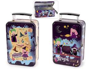 wholesale metal briefcase children's magician box