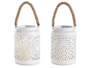 wholesale electronic lantern with rope handle