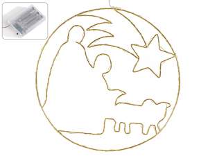 wholesale nativity scene decoration lights