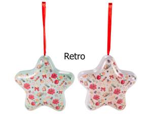 wholesale openable star christmas gift decoration