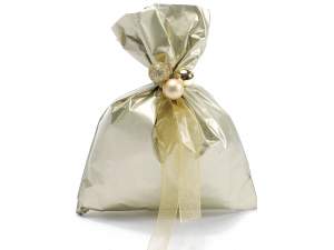 Matte champagne metallic envelope 15x20h 45 micron