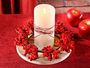 ghirlanda natale bacche ingrosso