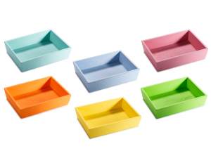 ingrosso vassoio legno colorato