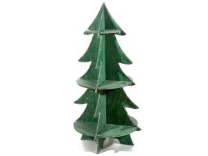 Ingrosso mobiletto albero natale legno