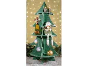 Ingrosso mobiletto albero natale legno