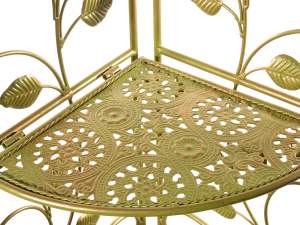 ingrosso mobile decorativo foglie oro