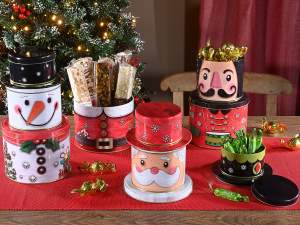 Wholesale christmas characters stackable jars