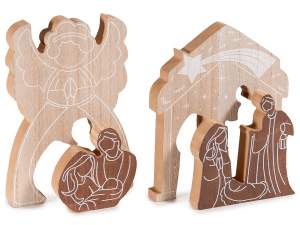 wholesale wooden nativity set