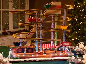 ingrosso villagio natale montagne russe