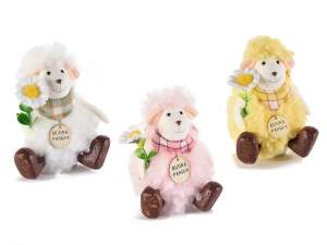 Décorations de fenêtre de moutons de Pâques en gro