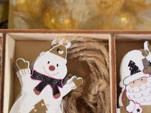 Mayorista de adornos de Papá Noel para colgar en m