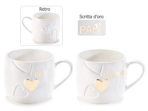 Tasses maman et papa en gros