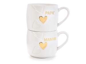 Tasses maman et papa en gros