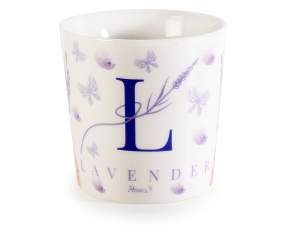 grossiste tasses en céramique à la lavande
