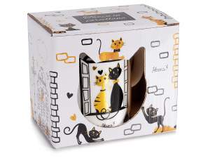 Décorations de chat en porcelaine en gros