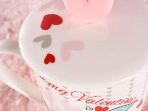 Grossiste couvercle de mug saint valentin