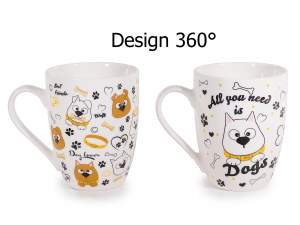 mugs pour chien en gros, cadeau
