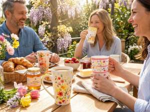 abeilles en mugs de miel en gros