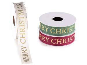 Nastri Merry Christmas ingrosso buon natale