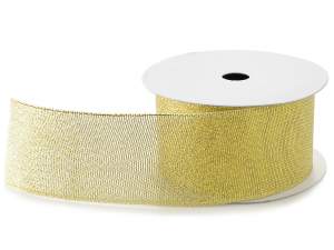 Ingrosso nastri lamé oro