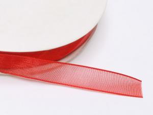 Ingrosso nastro organza rosso fragola